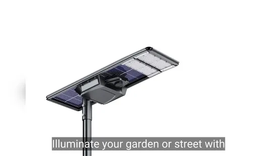 Luce solare esterna all-in-one da giardino a LED solare integrata 30W/40W/50W/60W/80W/100W120W