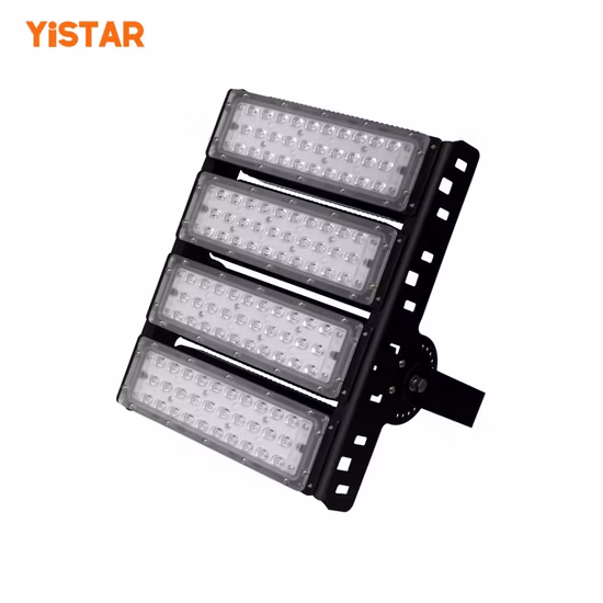 IP65 ad alta potenza 100W 200W 300W 400W SMD RGB LED proiettore di inondazione luce del tunnel per stadio all'aperto decorazione del paesaggio marino acquario parcheggio illuminazione