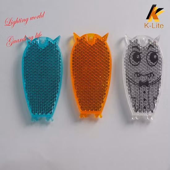 Accessori portachiavi personalizzati con riflettore di luce Cat Eye Kw105