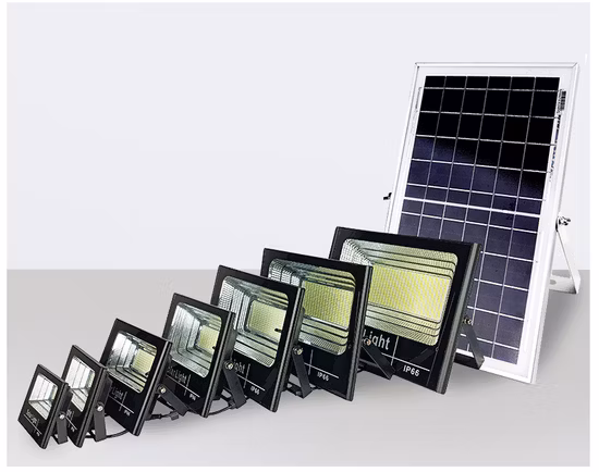 Lampada da esterno impermeabile IP65 a risparmio energetico a prezzi all'ingrosso da strada, 50W 100W 200W 300W Proiettore a LED ad energia solare
