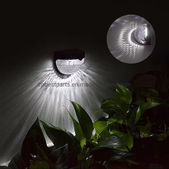Luci per recinzione solare impermeabili per esterni per la parete esterna della recinzione del giardino