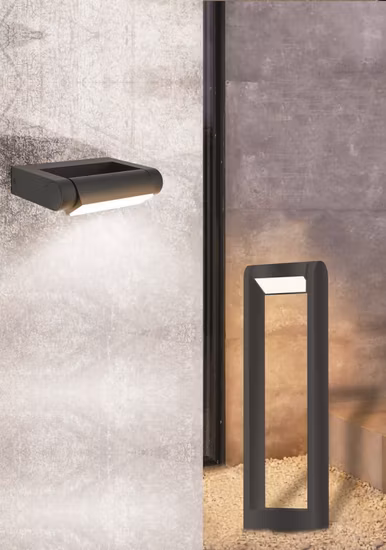 Lampade da esterno in alluminio IP54 con luce LED SMD da 800 mm 10 W