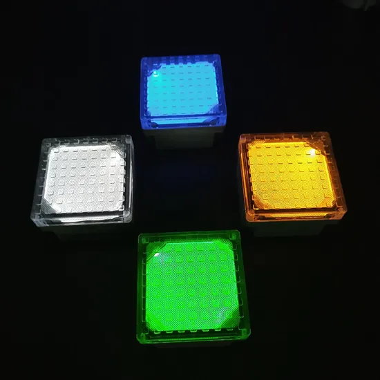 Luci solari da giardino, Luci solari da terra per esterni, Luci solari in mattoni impermeabili 97x97x60mm per pietre per lastricati, passerelle, patio, cortile, terrazza, gradini, prato, illuminazione decorativa